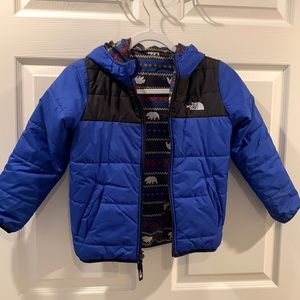 Kids North Face Reversible Perrito Coat Size 6